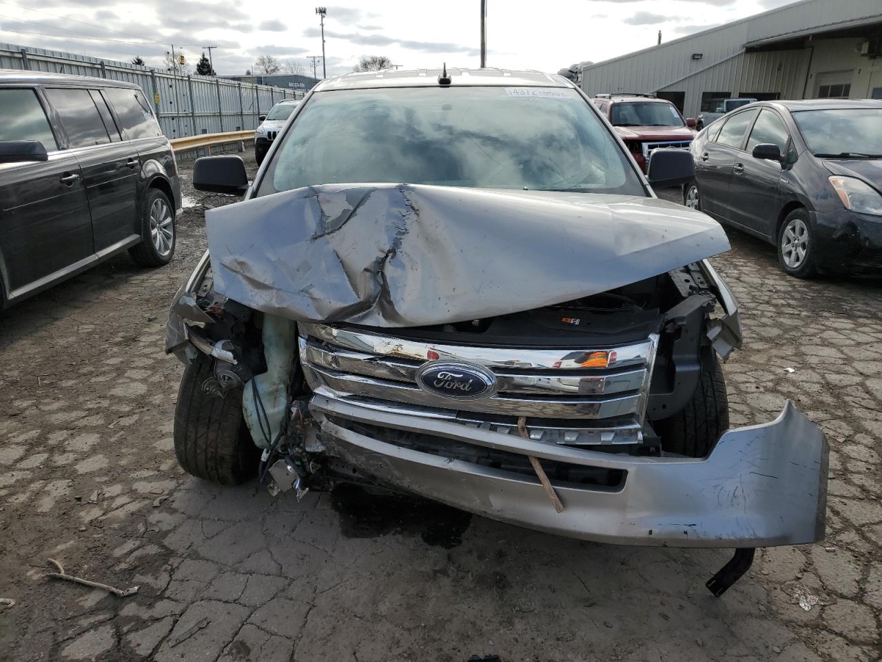 2008 Ford Edge VIN 2FMDK46C98BA04784 Copart auction photo, front end / undercarriage damage thumbnail 5