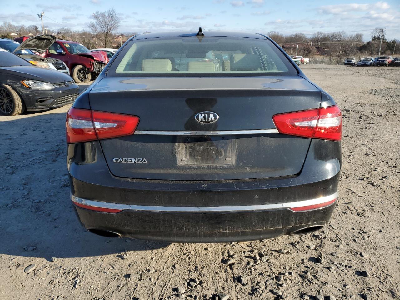 2014 KIA Cadenza VIN KNALN4D71E5161624 Copart auction photo, mechanical damage thumbnail 6