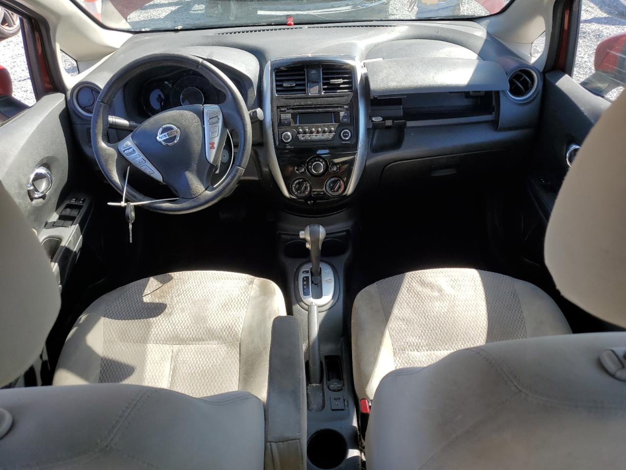 2015 Nissan Versa VIN 3N1CE2CPXFL397816 Copart auction photo, rear end damage thumbnail 8