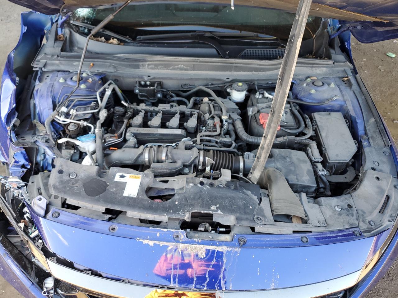 2020 Honda Accord VIN 1HGCV1F32LA145689 Copart auction photo, front end / minor dent/scratches damage thumbnail 11