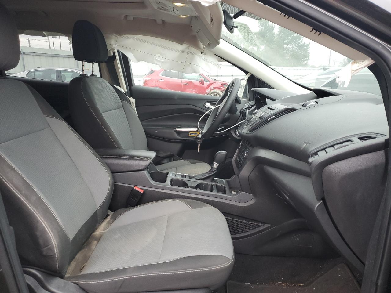 2017 Ford Escape VIN 1FMCU0GD1HUD91850 Copart auction photo, side / undercarriage damage thumbnail 7