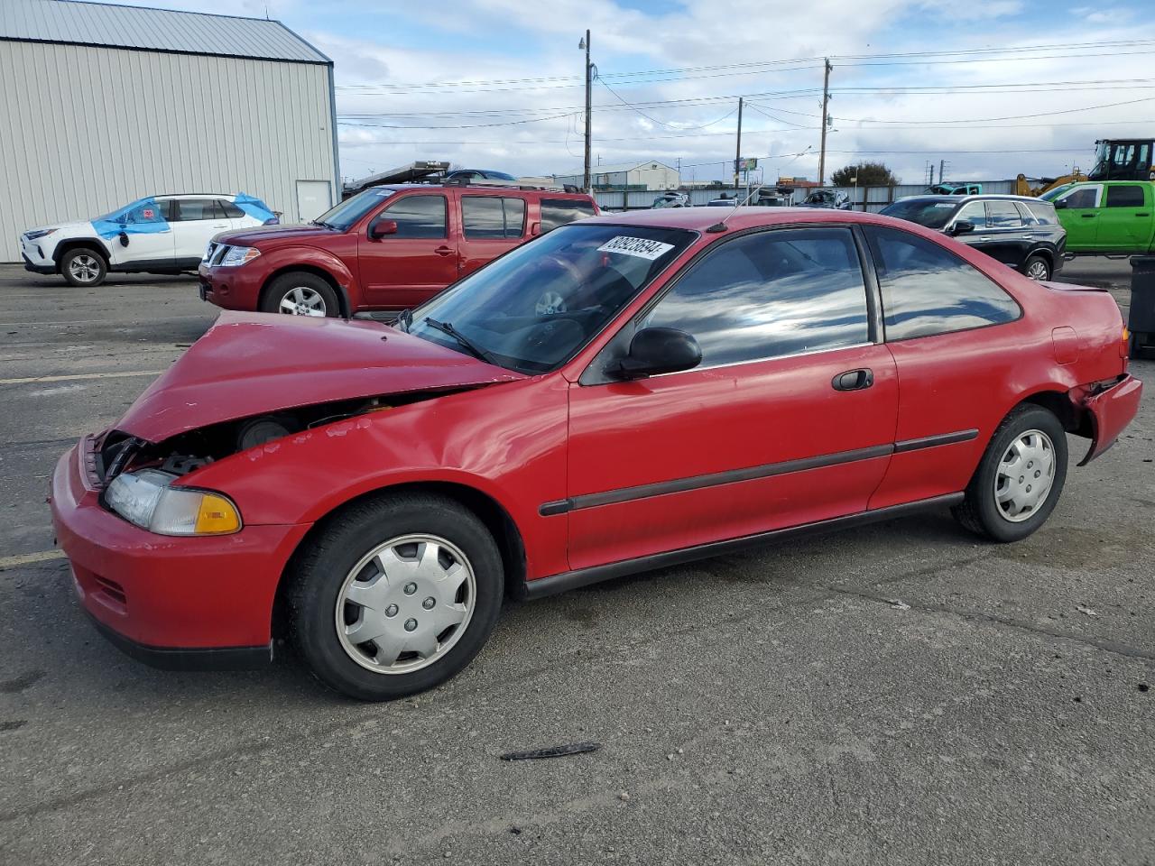 1994 Honda Civic VIN 2HGEJ2127RH503839