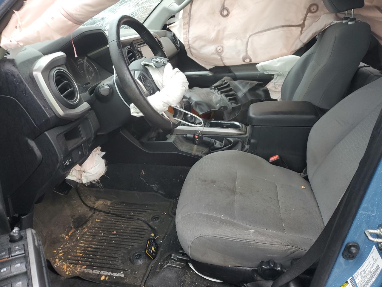2019 Toyota Tacoma VIN 3TMDZ5BN4KM060442 Copart auction photo, front end / rear end damage thumbnail 7