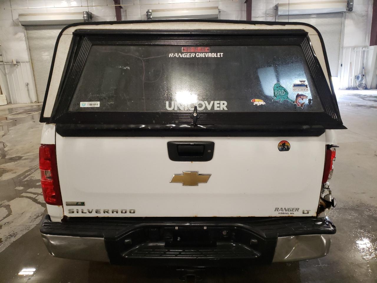 2011 Chevrolet Silverado VIN 1GCRKSE35BZ281551 Copart auction photo, front end / side damage thumbnail 6