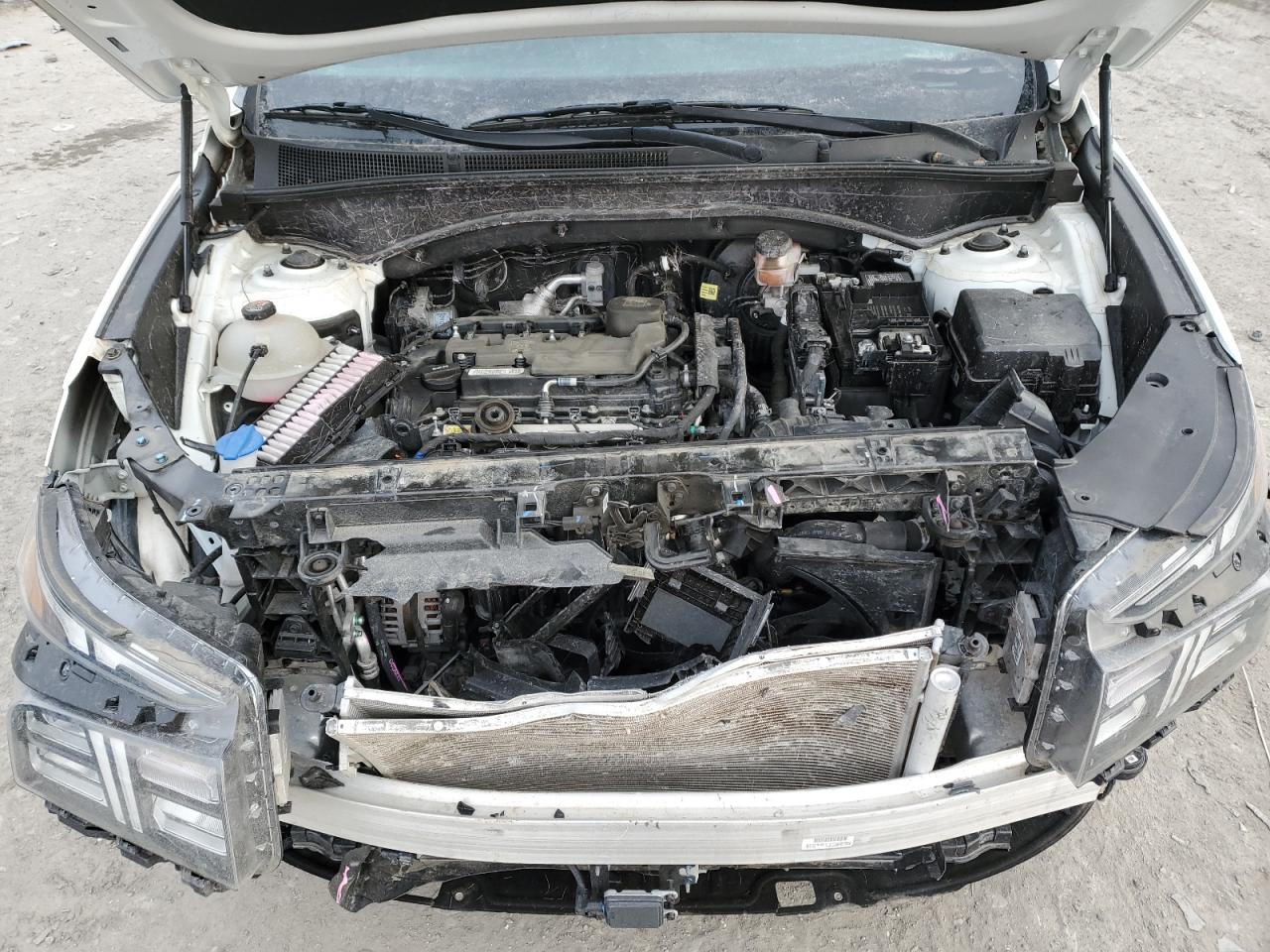2022 Hyundai Santa Fe VIN 5NMS6DAJ9NH385281 Copart auction photo, front end damage thumbnail 12