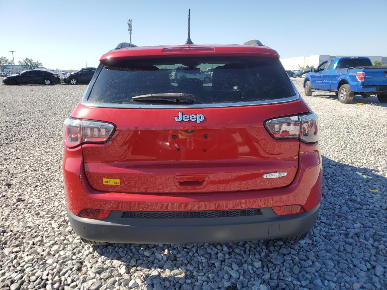 2018 Jeep Compass VIN 3C4NJCBBXJT204909 Copart auction photo, side / rear end damage thumbnail 6