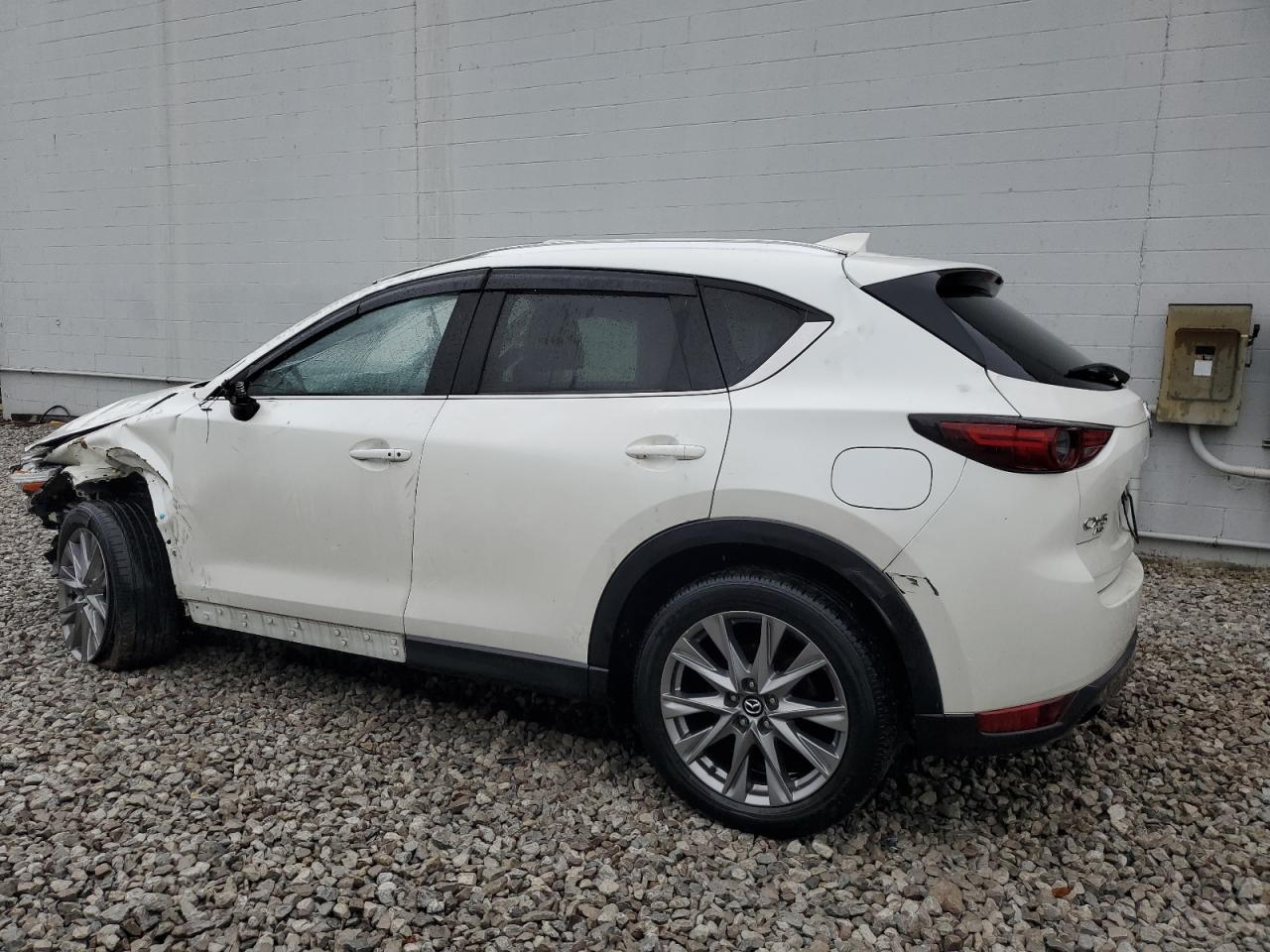 2021 Mazda CX-5 VIN JM3KFBDM4M0307913 Copart auction photo, rollover damage thumbnail 2
