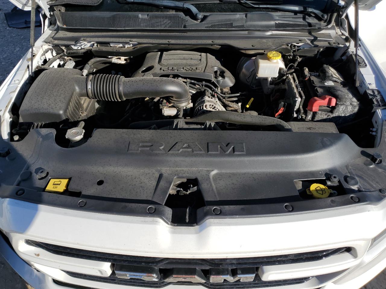 2019 RAM 1500 VIN 1C6RREJT2KN684887 Copart auction photo, front end / side damage thumbnail 12