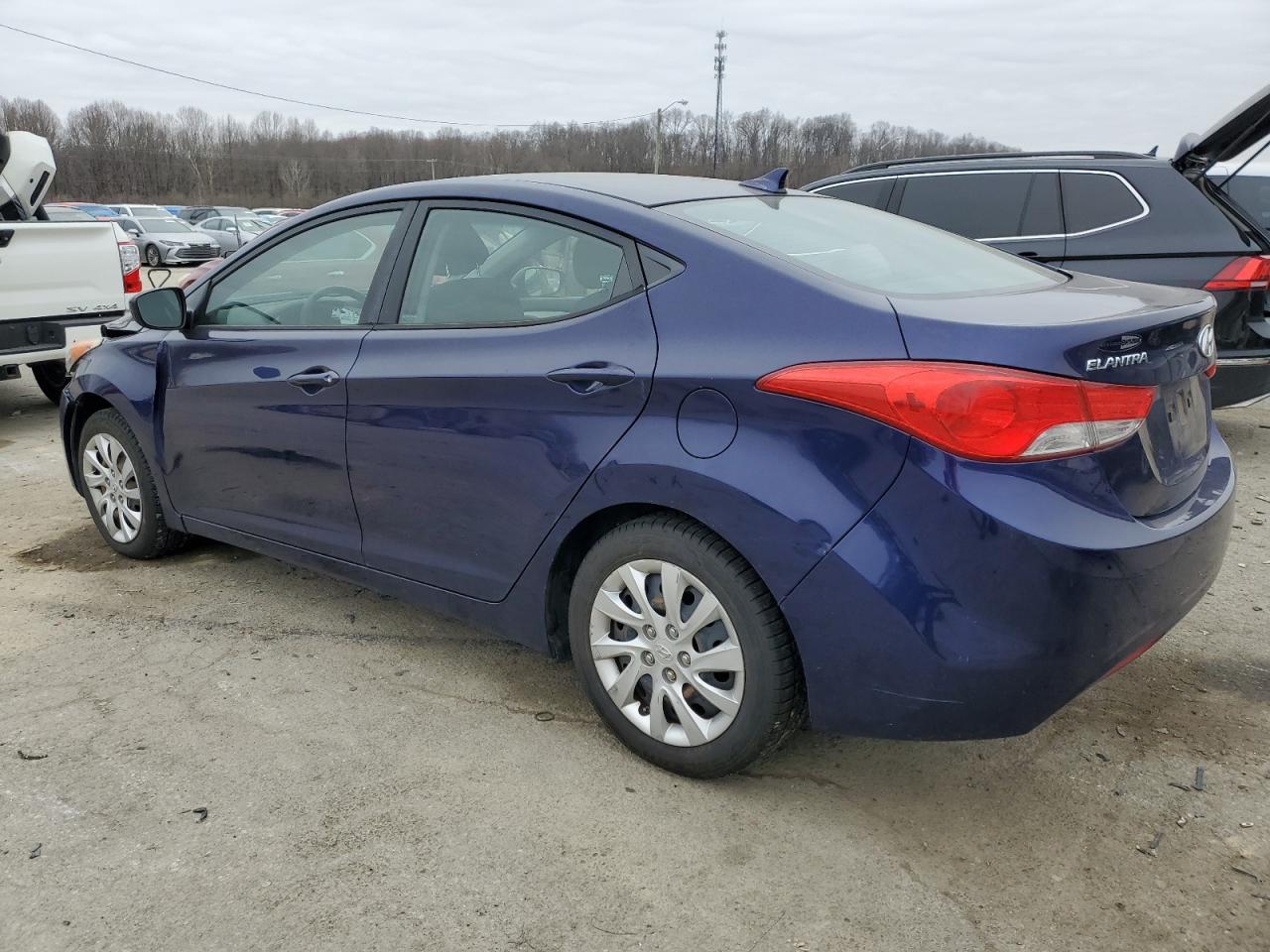 2012 Hyundai Elantra VIN 5NPDH4AE8CH150585 Copart auction photo, front end damage thumbnail 2