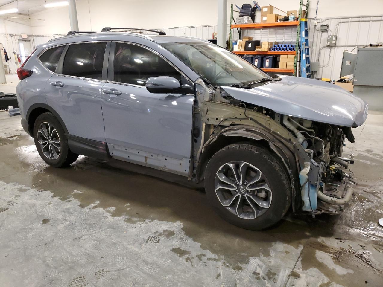 2020 Honda CR-V VIN 5J6RW1H80LA000840 Copart auction photo, front end / undercarriage damage thumbnail 4