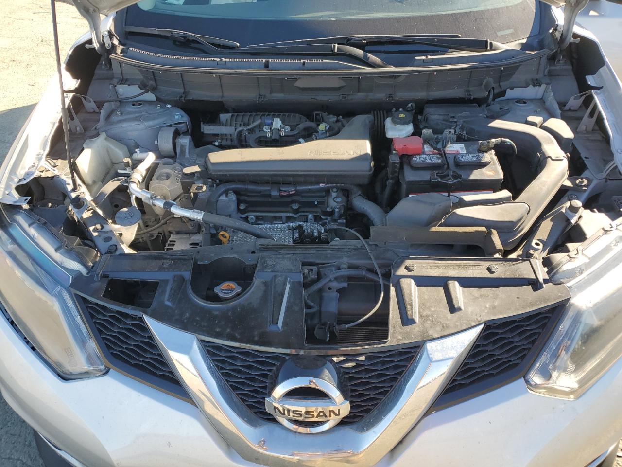 2016 Nissan Rogue VIN 5N1AT2MV1GC886685 Copart auction photo, side damage thumbnail 13