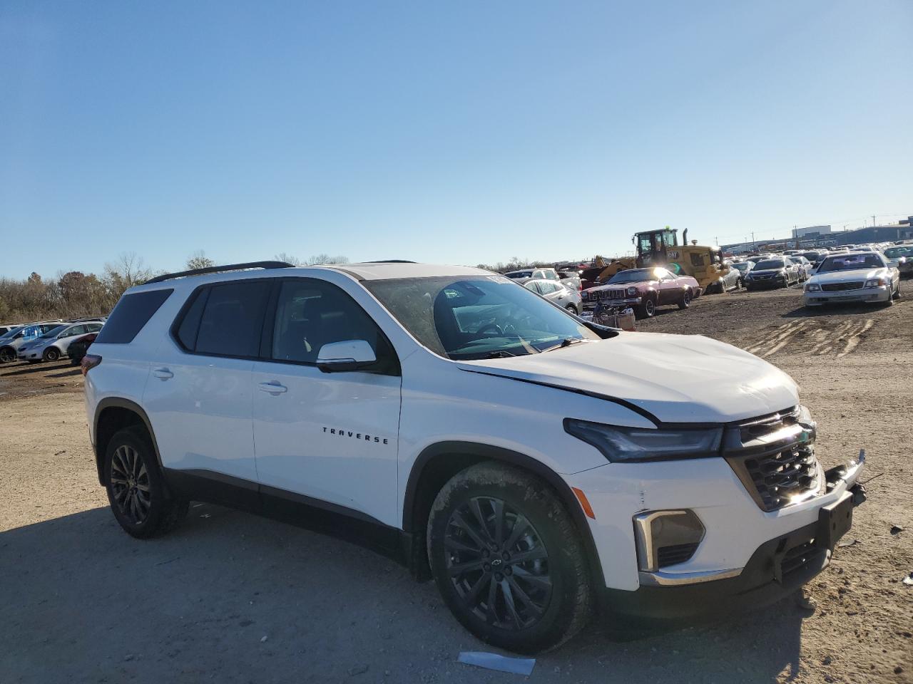 2022 Chevrolet Traverse VIN 1GNEVJKW4NJ188724 Copart auction photo, front end / undercarriage damage thumbnail 4
