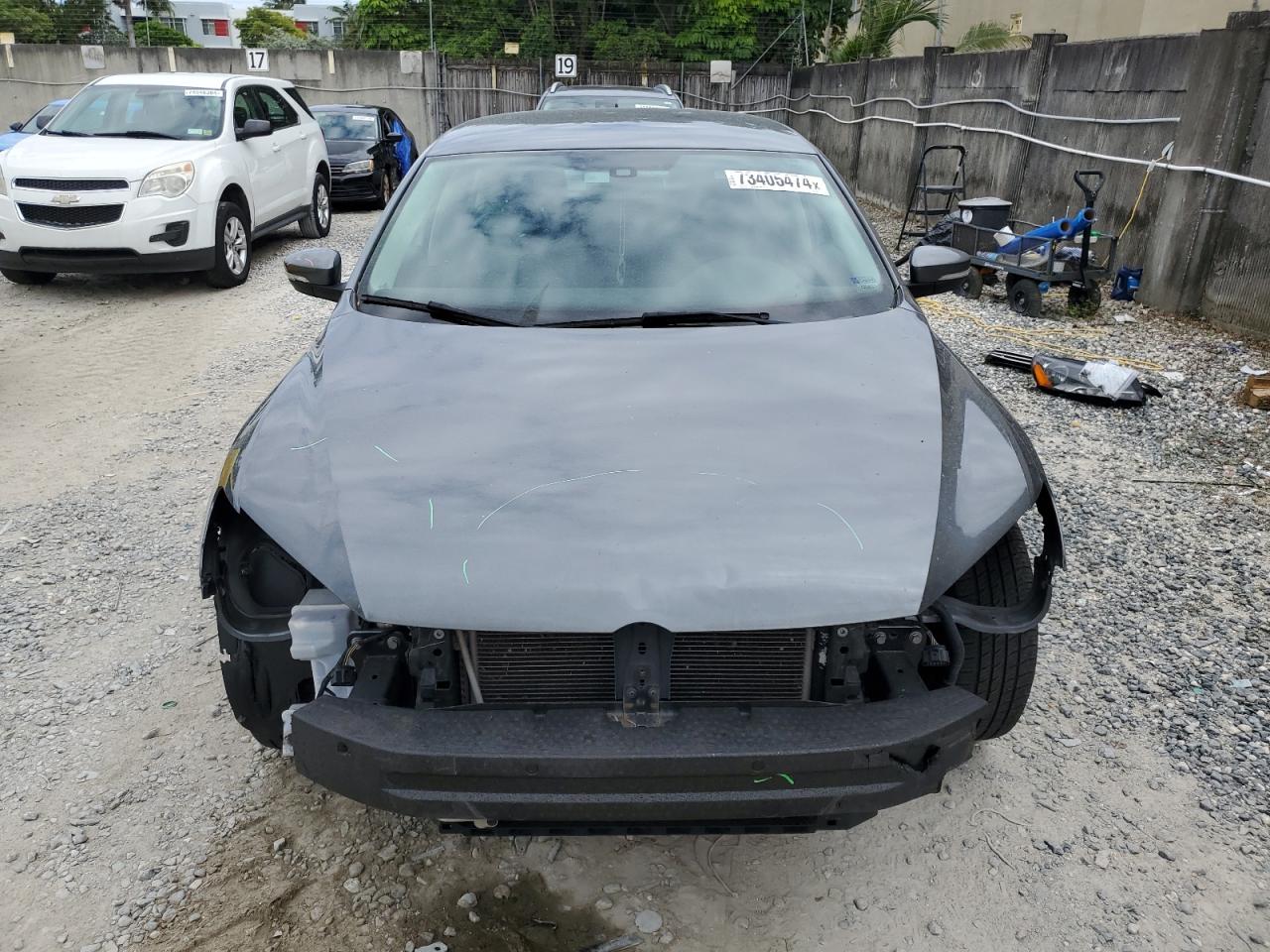2014 Volkswagen Passat VIN 1VWAS7A37EC079511 Copart auction photo, front end damage thumbnail 5