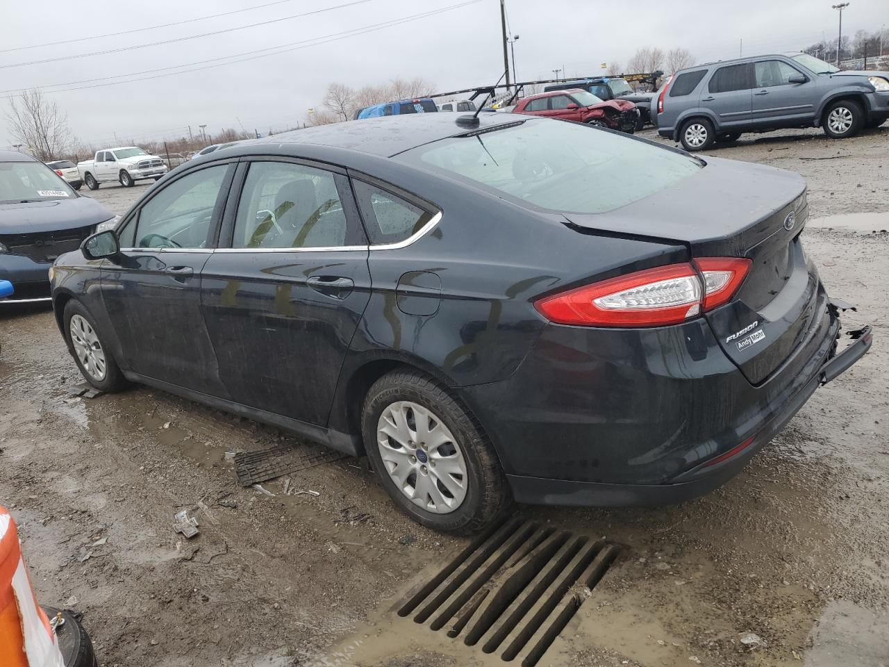 2014 Ford Fusion VIN 3FA6P0G79ER266848 Copart auction photo, rear end / minor dent/scratches damage thumbnail 2