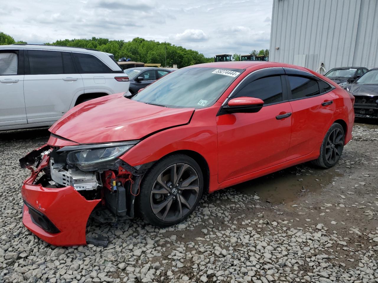 2019 Honda Civic VIN 2HGFC2F8XKH554947
