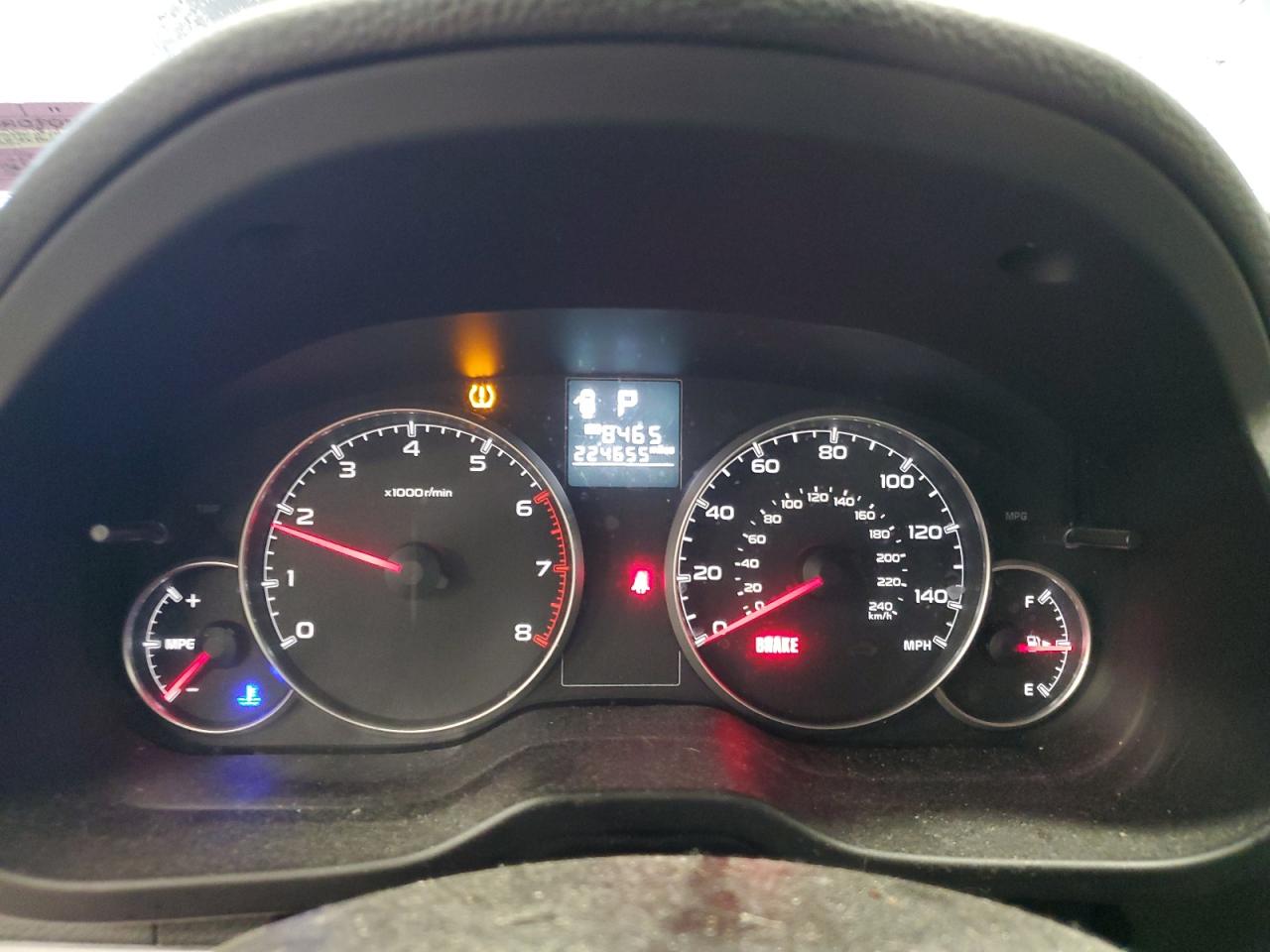 2014 Subaru Legacy VIN 4S3BMBA64E3015389 Copart auction photo, rear end / front end damage thumbnail 9