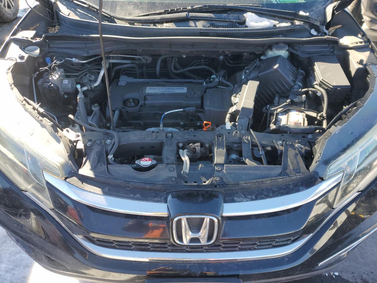 2015 Honda CR-V VIN 2HKRM4H70FH623540 Copart auction photo, front end / side damage thumbnail 12