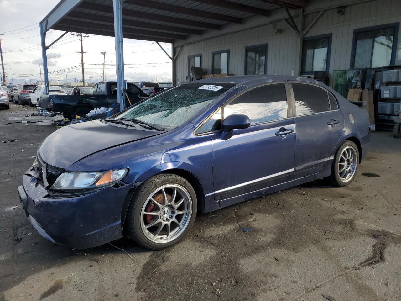 2008 Honda Civic VIN 1HGFA15818L055550