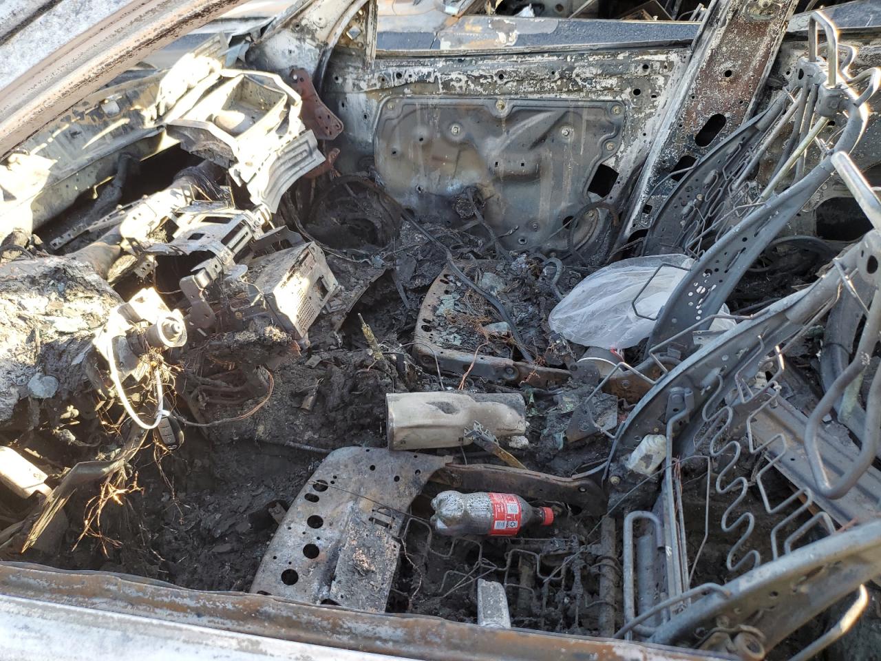 2014 Infiniti QX50 VIN JN1BJ0HP7EM210105 Copart auction photo, burn damage thumbnail 7