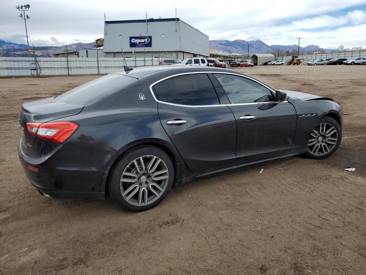 2016 Maserati Ghibli VIN ZAM57RTA8G1189149 Copart auction photo, front end damage thumbnail 3