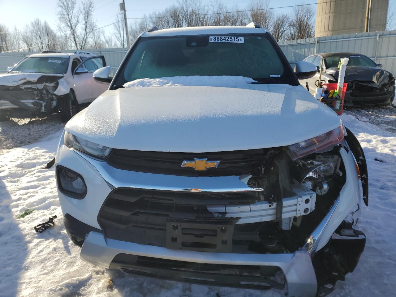 2023 Chevrolet TrailBlazer VIN KL79MPS29PB100774 Copart auction photo, front end damage thumbnail 5
