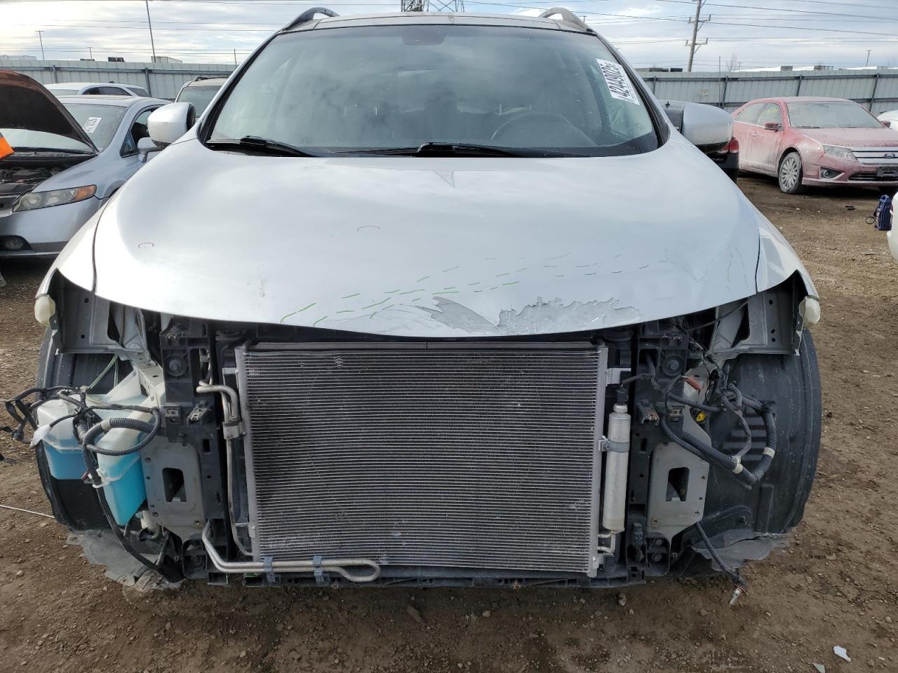 2014 Nissan Murano VIN JN8AZ1MW7EW531526 Copart auction photo, front end damage thumbnail 5