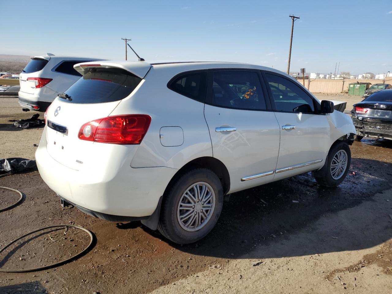 2013 Nissan Rogue VIN JN8AS5MV1DW608991 Copart auction photo, front end damage thumbnail 3