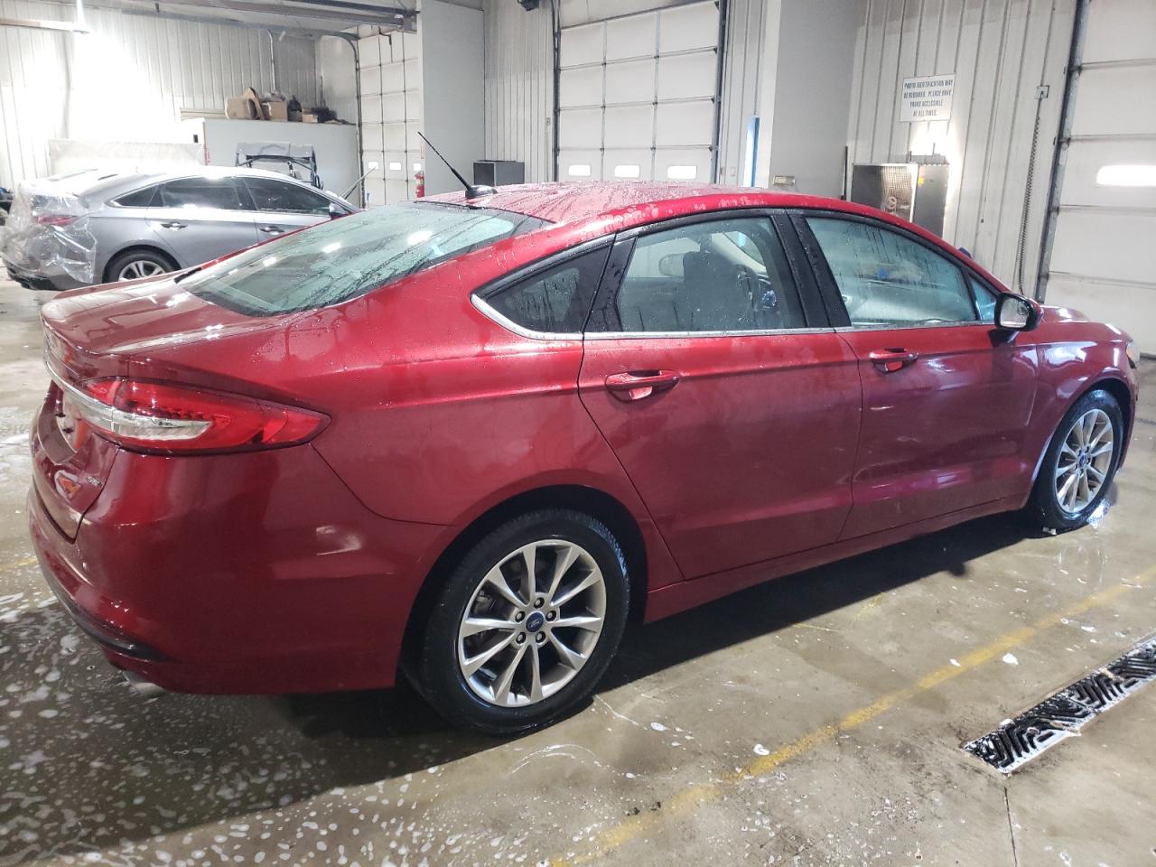 2017 Ford Fusion VIN 3FA6P0H74HR415265 Copart auction photo, front end / side damage thumbnail 3
