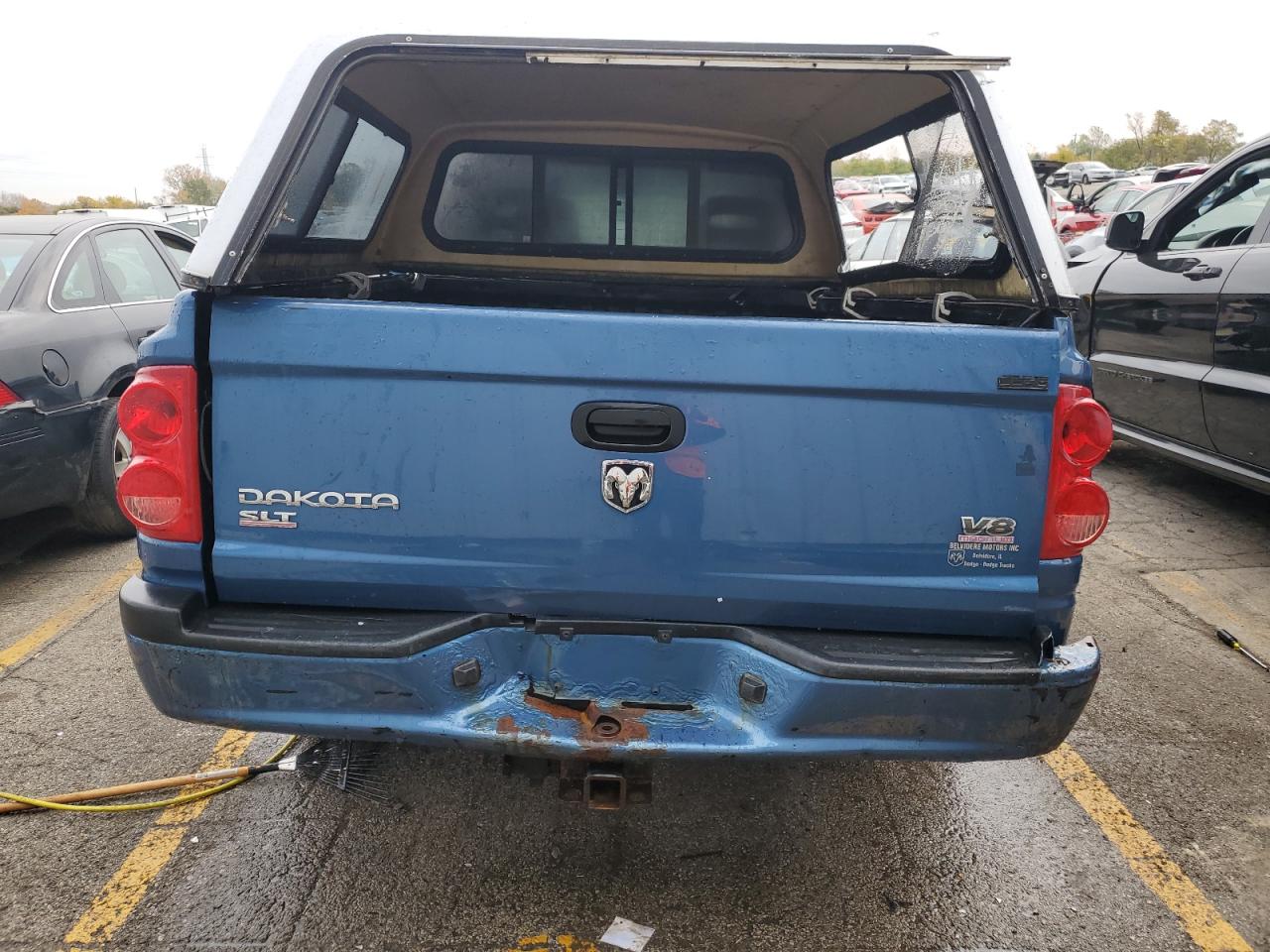 2005 Dodge Dakota VIN 1D7HW48N55S253051 Copart auction photo, all over damage thumbnail 6