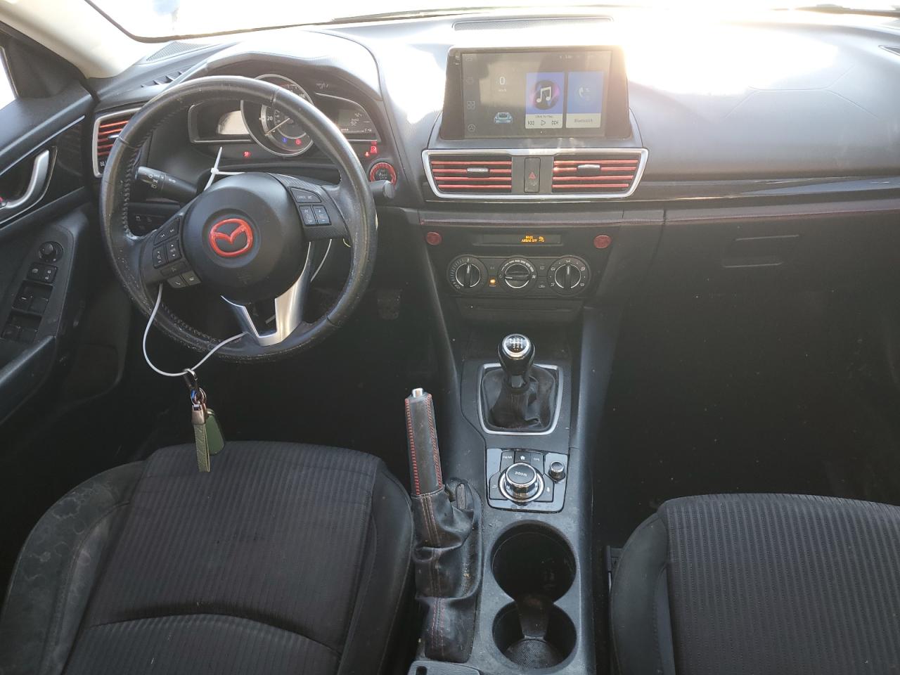 2014 Mazda 3 VIN JM1BM1V75E1149112 Copart auction photo, rear end / front end damage thumbnail 8