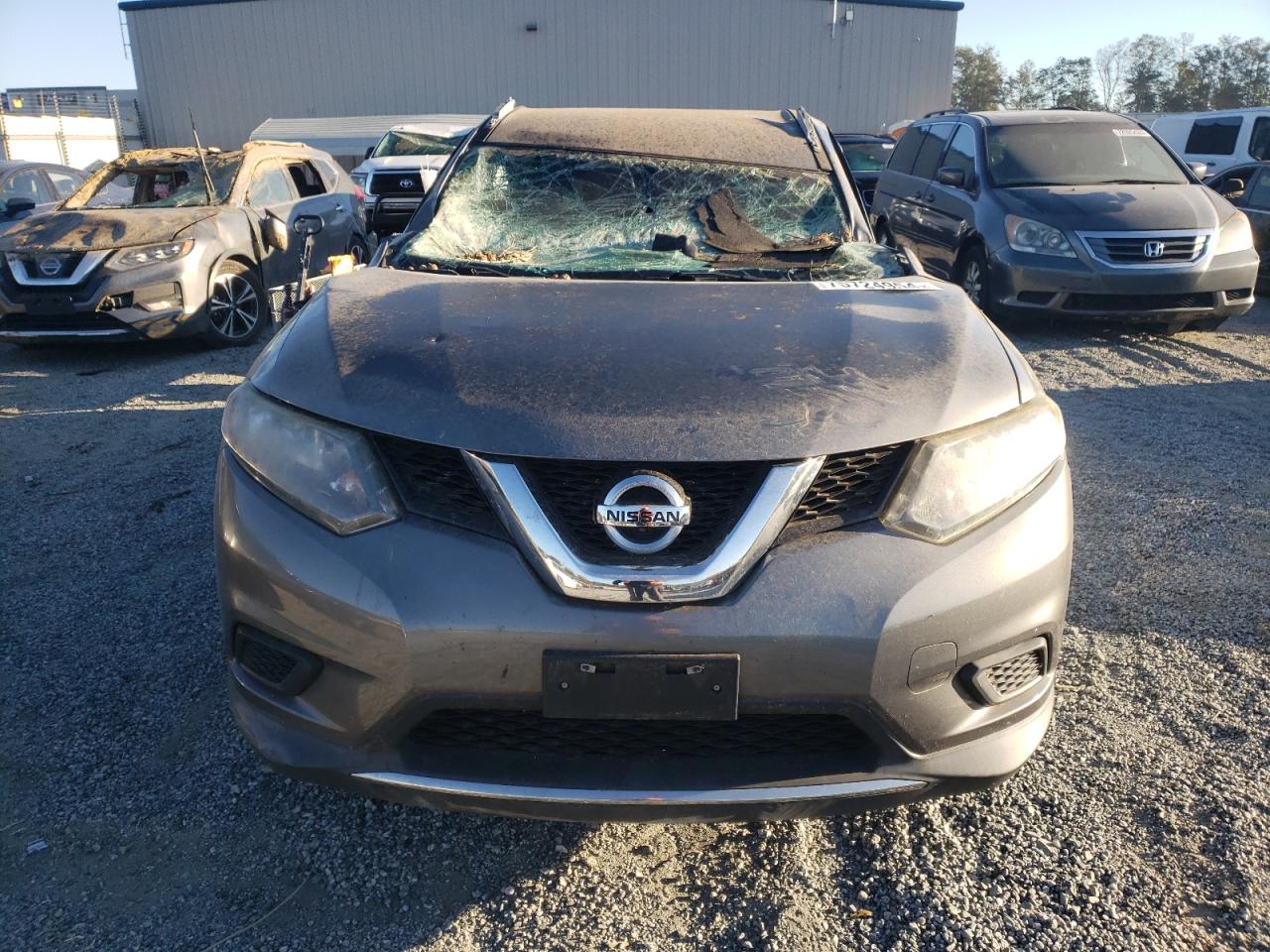 2015 Nissan Rogue VIN 5N1AT2MK5FC895331 Copart auction photo, all over damage thumbnail 5