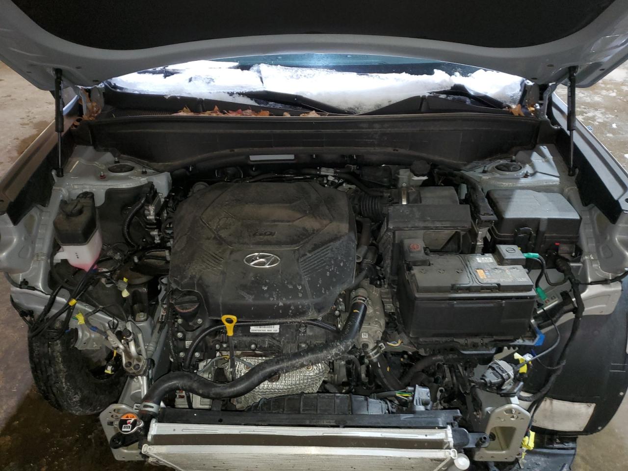 2024 Hyundai Palisade VIN KM8R2DGEXRU669307 Copart auction photo, front end / rear end damage thumbnail 12