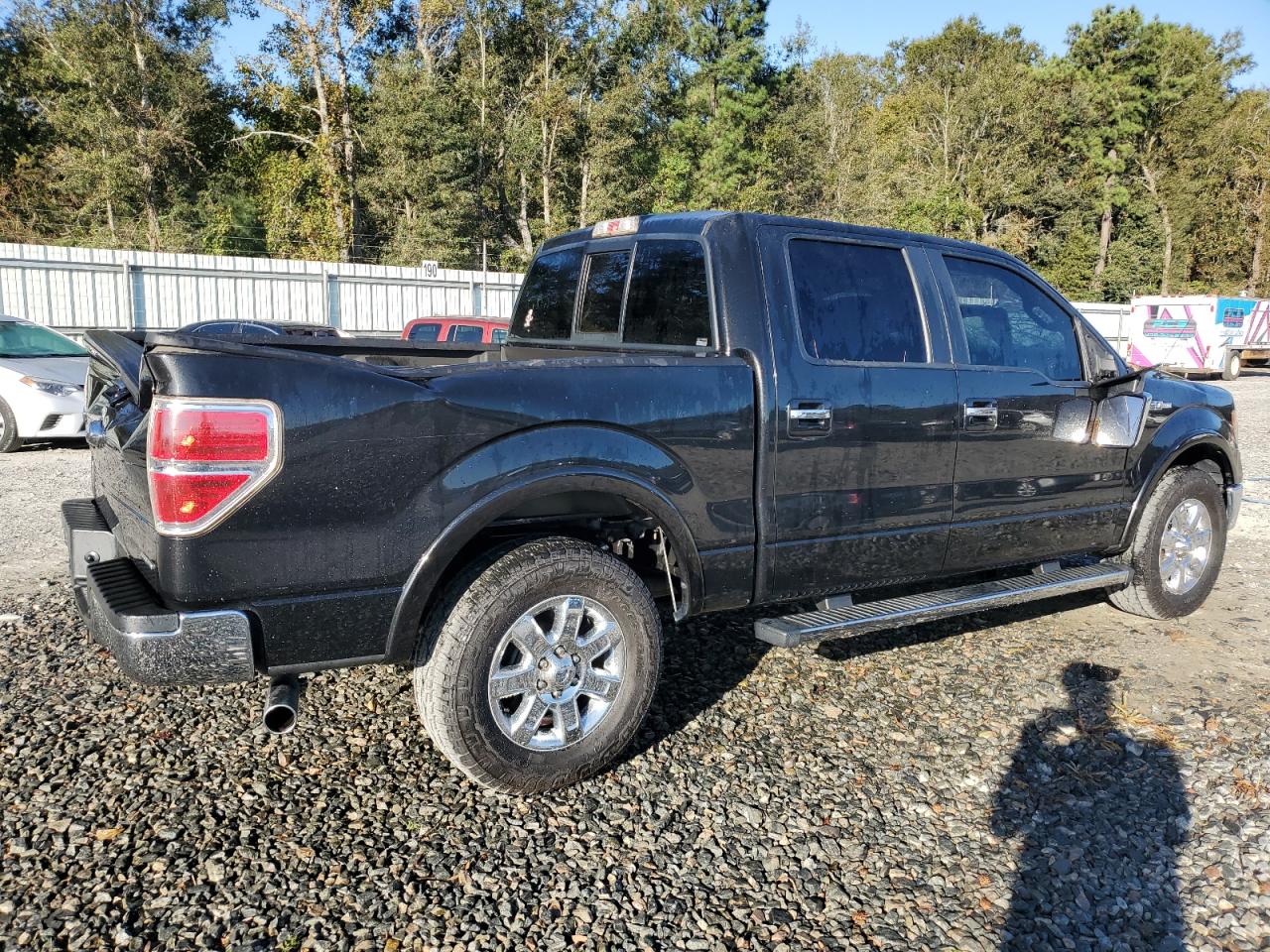 2014 Ford F-150 VIN 1FTFW1CF4EFD03303 Copart auction photo, top/roof / rear end damage thumbnail 3
