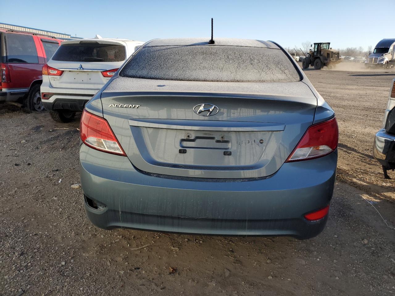 2017 Hyundai Accent VIN KMHCT4AE4HU355629 Copart auction photo, front end damage thumbnail 6