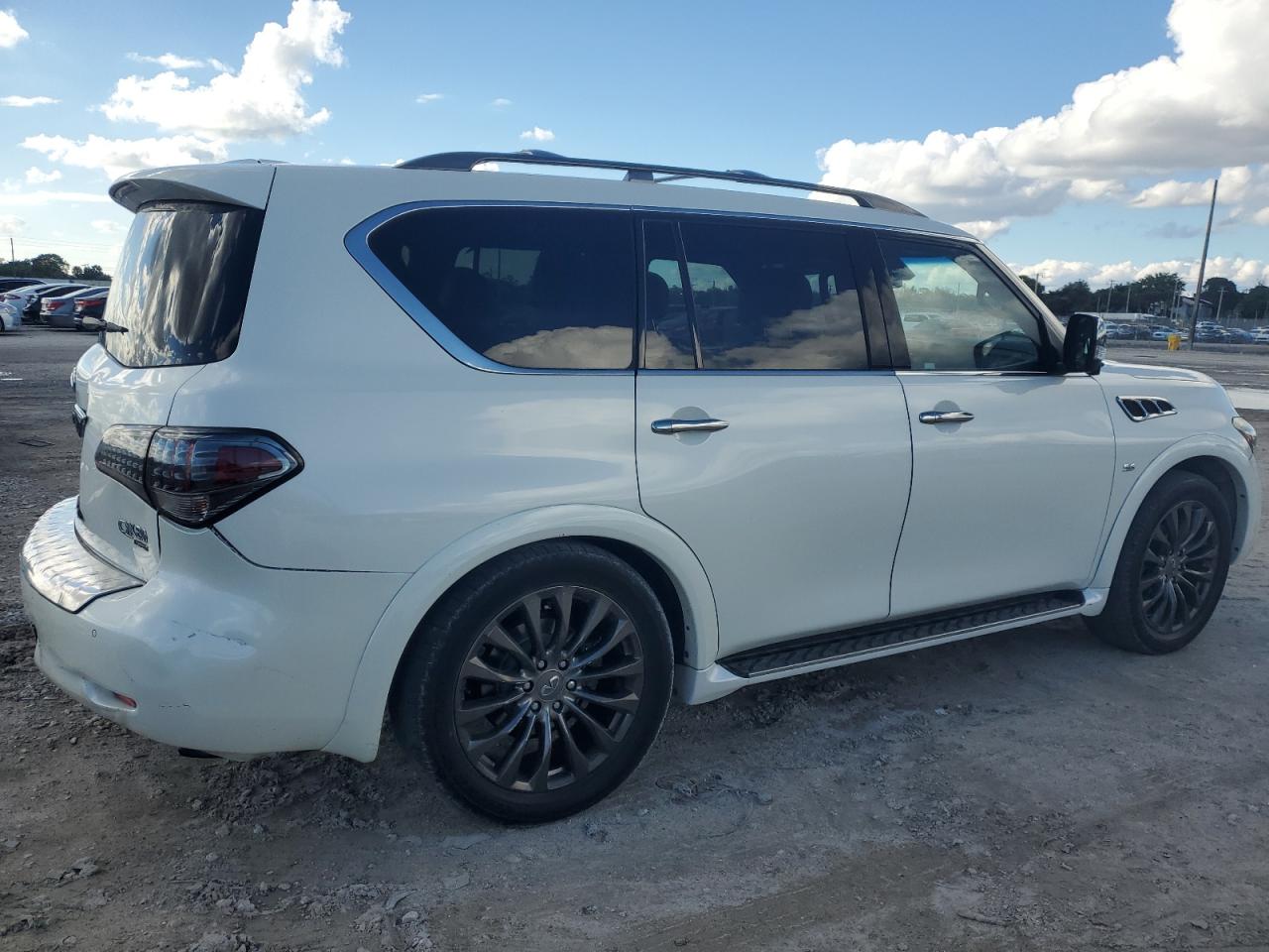 2015 Infiniti QX80 VIN JN8AZ2NE7F9084854 Copart auction photo, rear end damage thumbnail 3