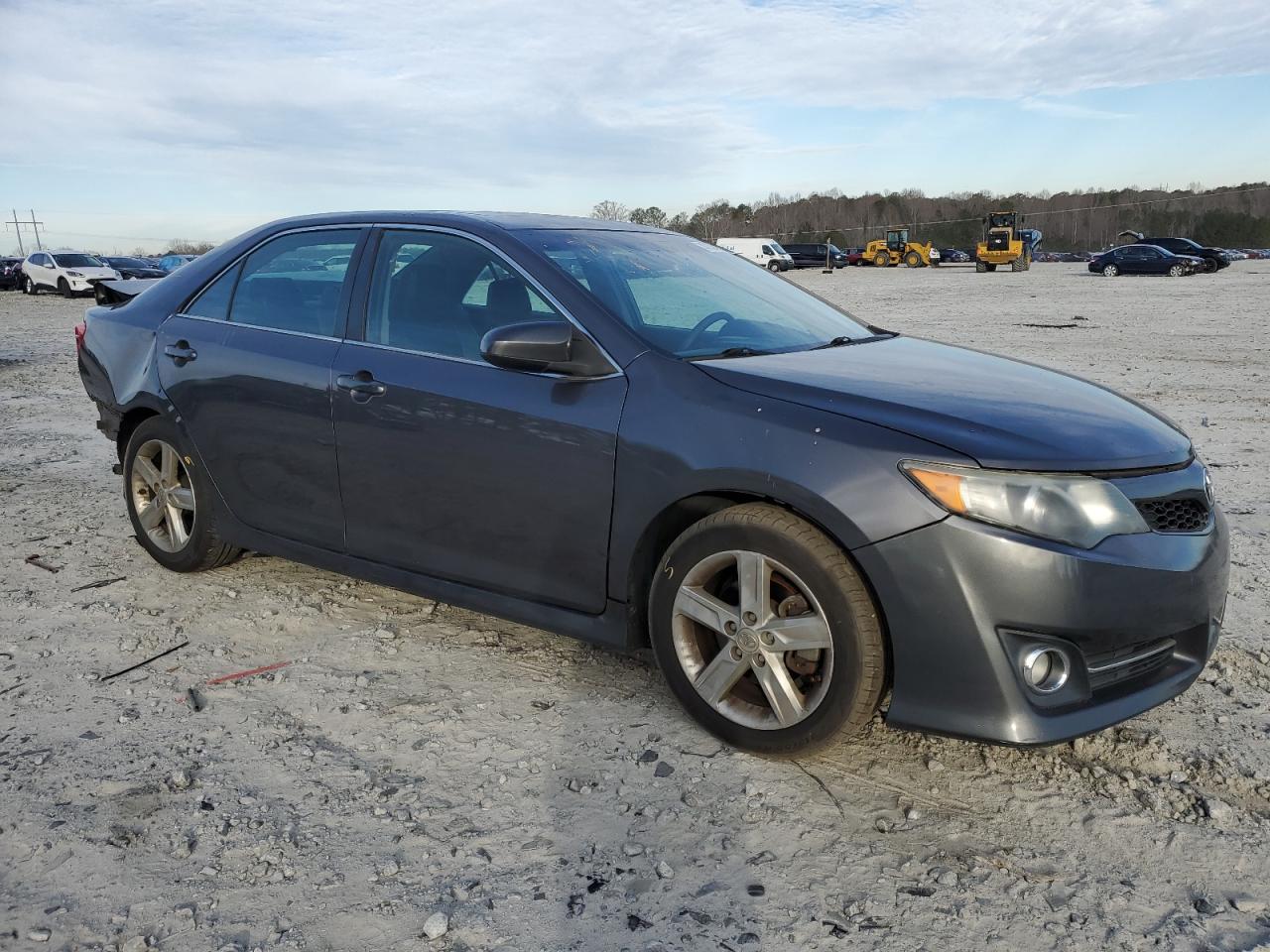 2014 Toyota Camry VIN 4T1BF1FK6EU741531 Copart auction photo, rear end / side damage thumbnail 4
