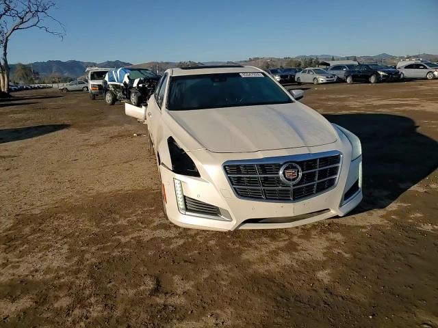 2014 Cadillac CTS VIN 1G6AS5S34E0180516 Copart auction photo, all over damage thumbnail 10