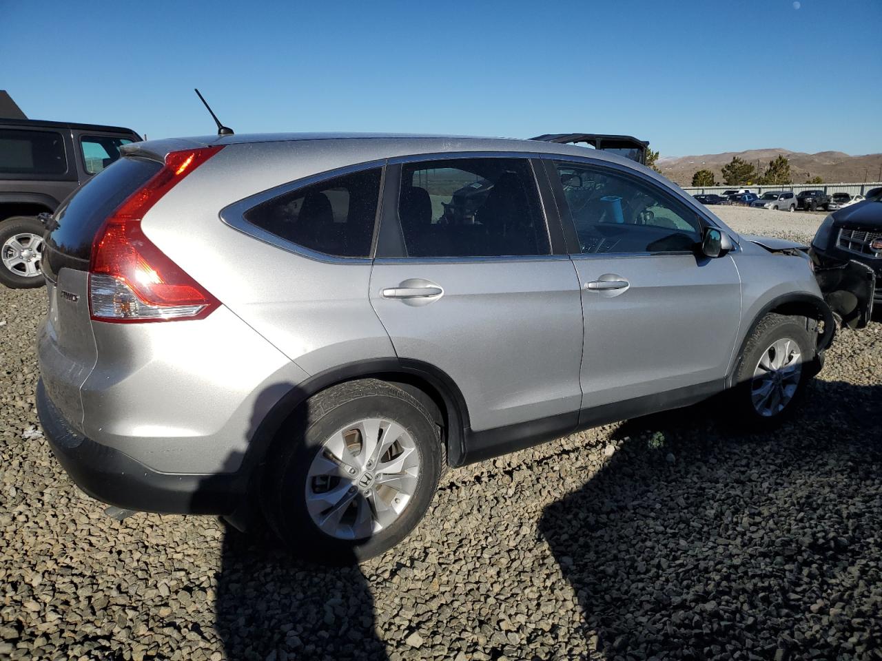 2014 Honda CR-V VIN 2HKRM4H51EH659945 Copart auction photo, front end damage thumbnail 3