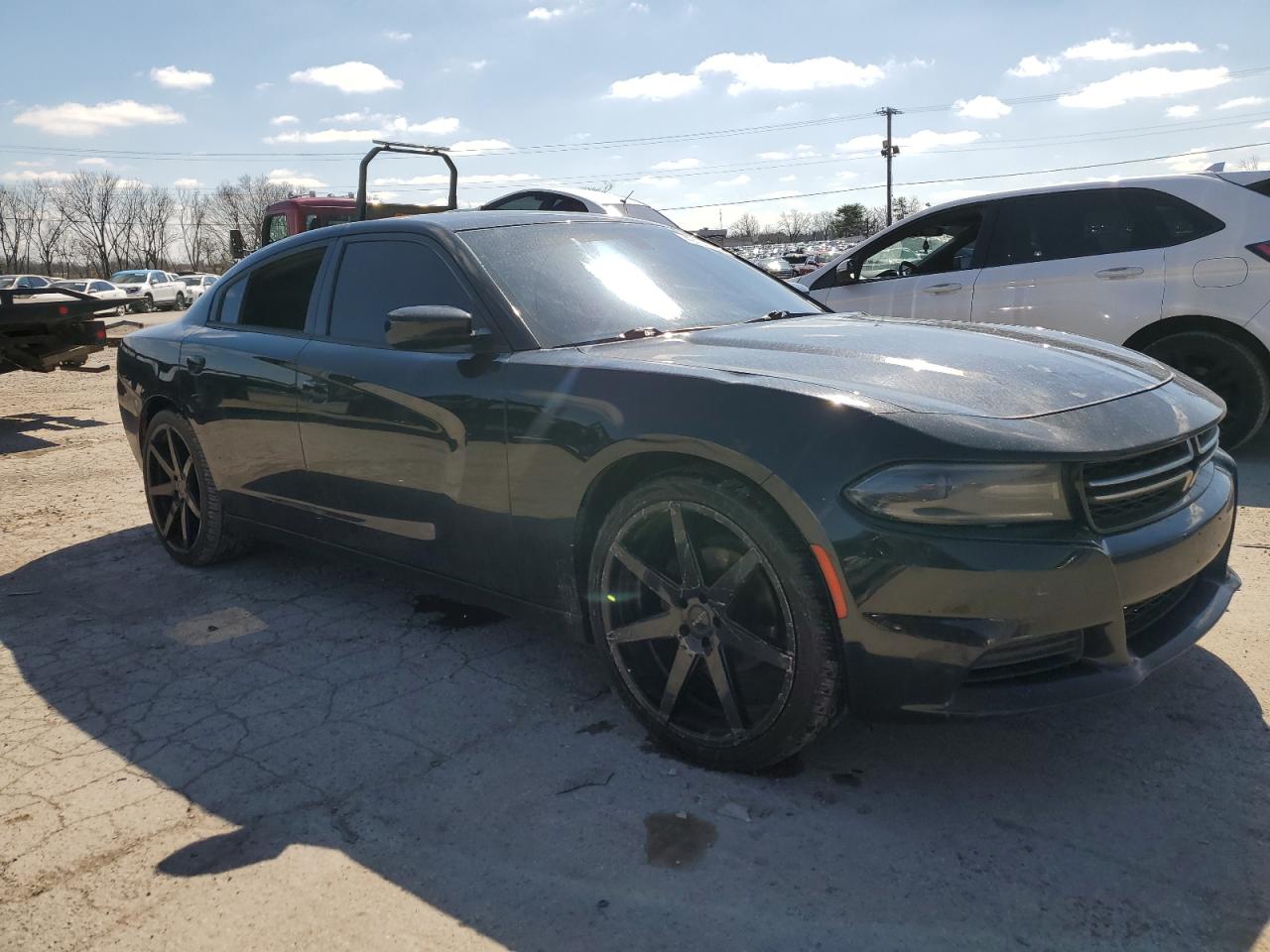 2015 Dodge Charger VIN 2C3CDXBG8FH771044 Copart auction photo, mechanical damage thumbnail 4