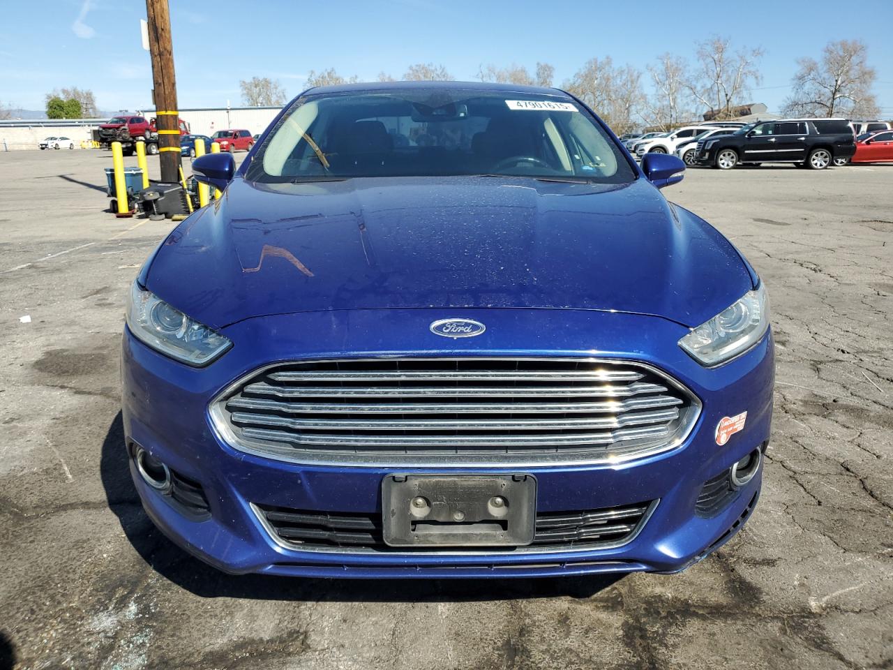2016 Ford Fusion VIN 3FA6P0SU0GR320831 Copart auction photo, rear end damage thumbnail 5