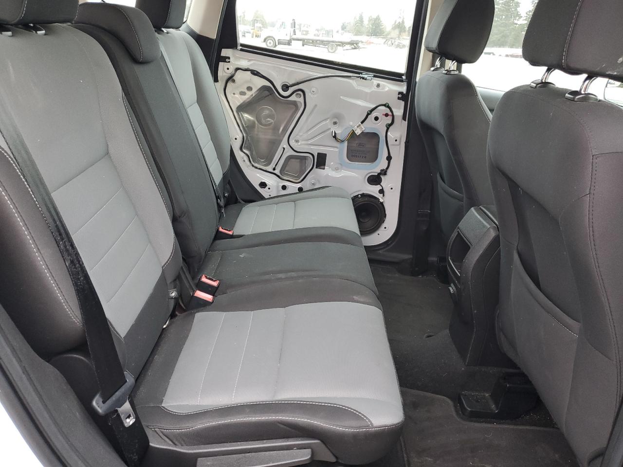 2017 Ford Escape VIN 1FMCU0F75HUD25250 Copart auction photo, all over damage thumbnail 11