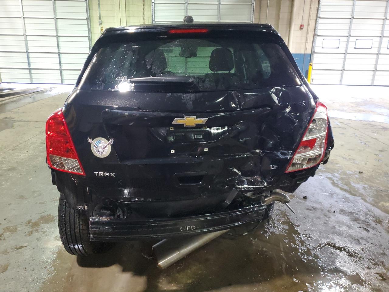 2020 Chevrolet Trax VIN KL7CJKSB1LB337335 Copart auction photo, rear end / side damage thumbnail 6