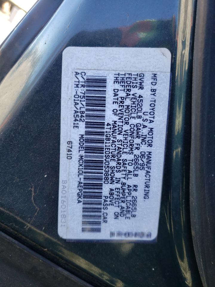 1995 Toyota Avalon VIN 4T1GB11E0SU053880 Copart auction photo, front end damage thumbnail 12