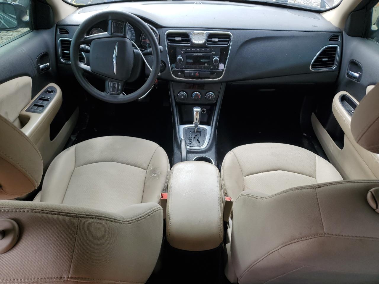 2013 Chrysler 200 VIN 1C3CCBAB4DN586702 Copart auction photo, front end damage thumbnail 8
