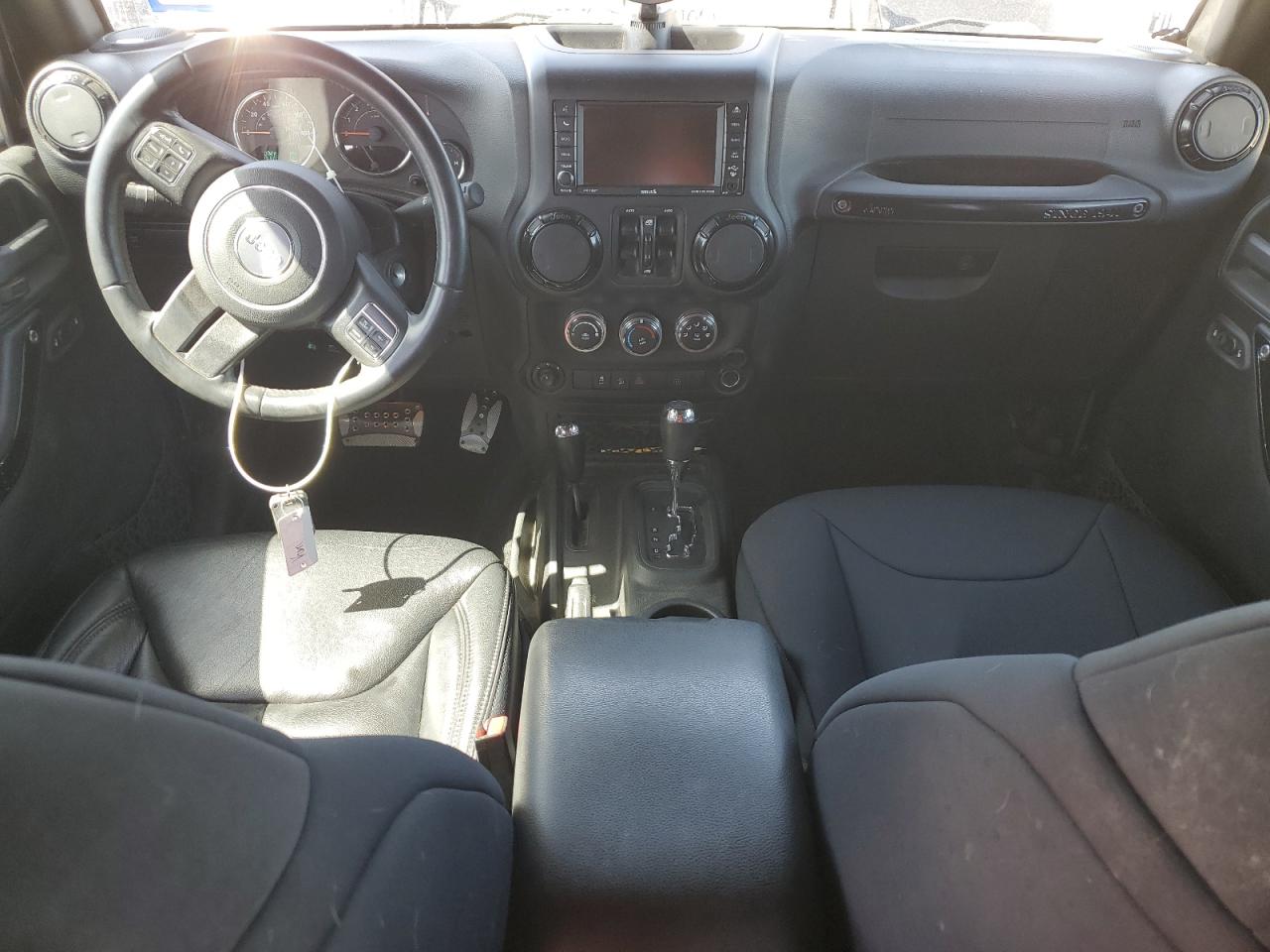 2015 Jeep Wrangler VIN 1C4BJWFG9FL552567 Copart auction photo, undercarriage damage thumbnail 8