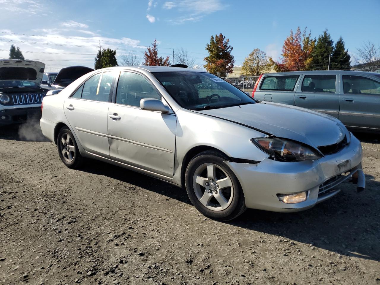2005 Toyota Camry VIN 4T1BE30K85U509181 Copart auction photo, all over damage thumbnail 4
