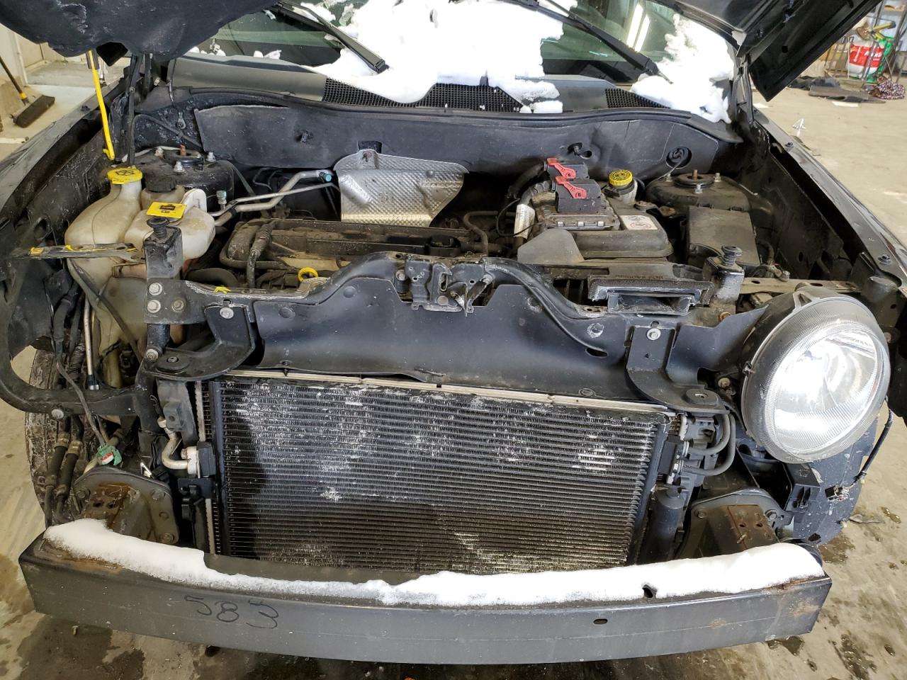 2015 Jeep Liberty (Patriot) VIN 1C4NJPBA5FD418623 Copart auction photo, front end damage thumbnail 12