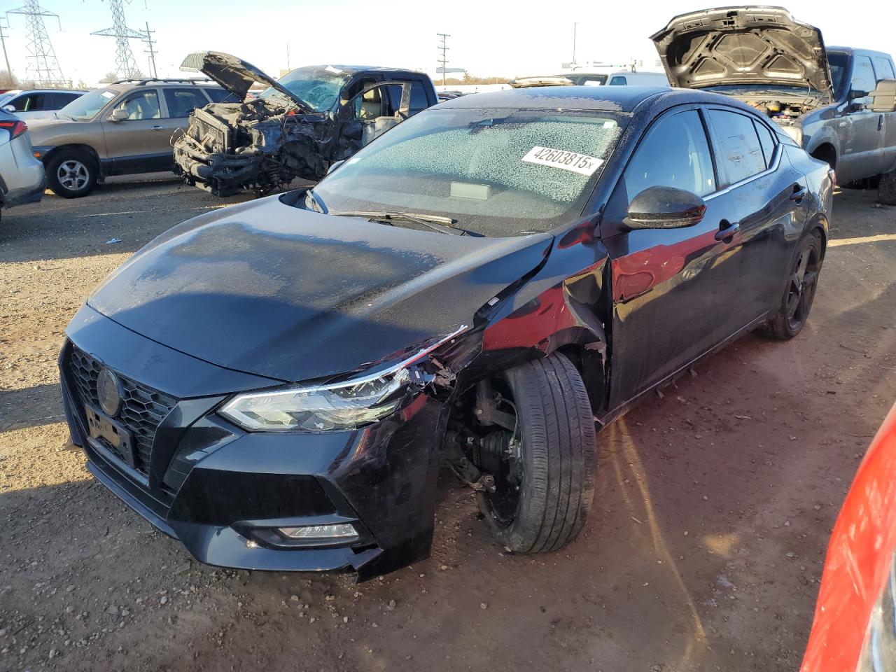 2022 Nissan Sentra VIN 3N1AB8DV5NY283580