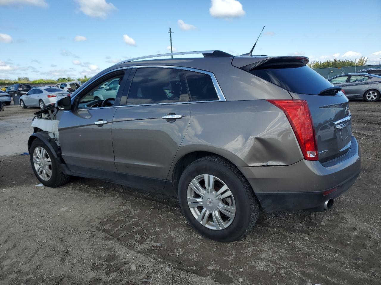 2011 Cadillac SRX VIN 3GYFNDEY7BS673925 Copart auction photo, front end damage thumbnail 2