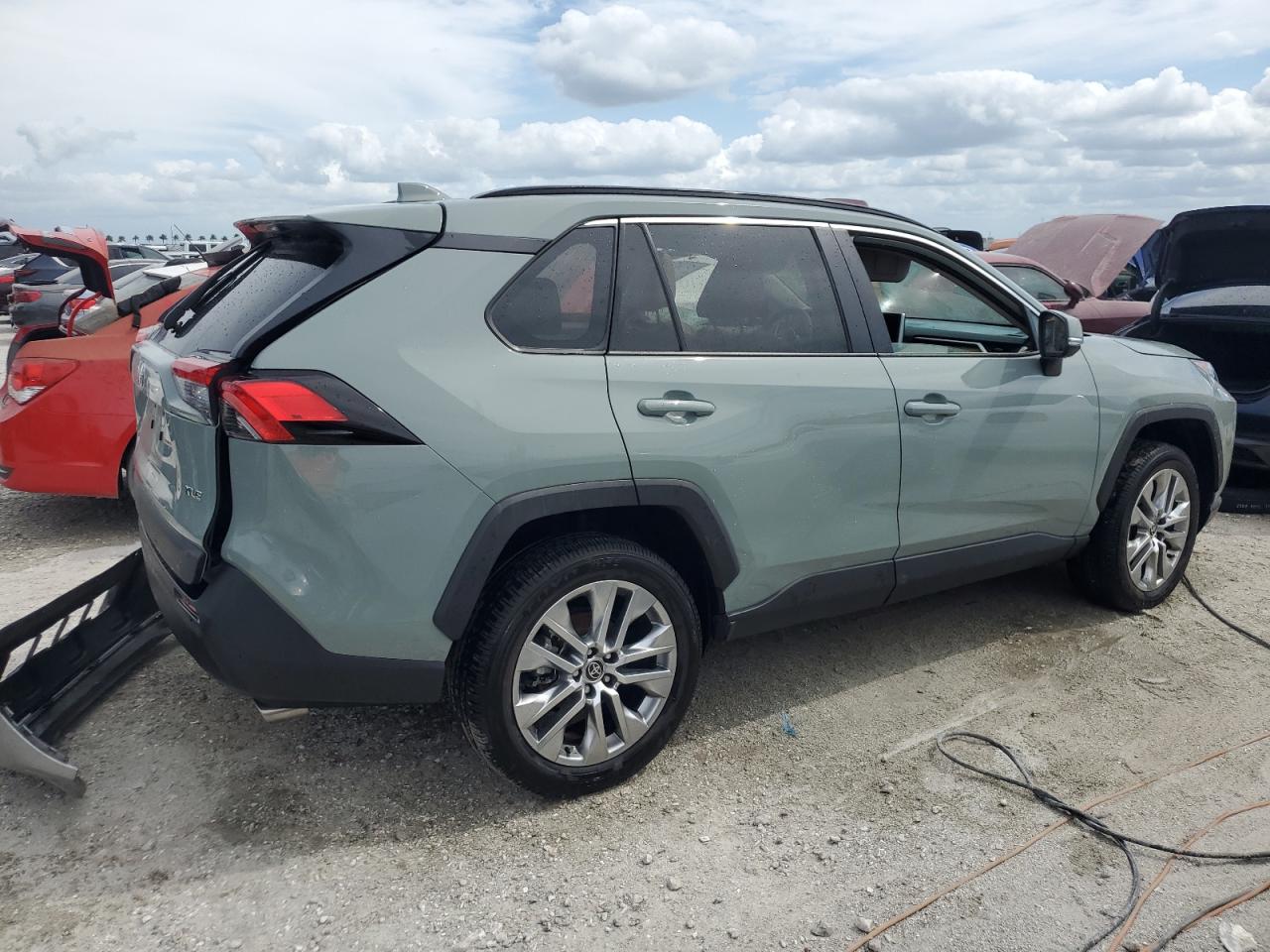 2023 Toyota RAV 4 VIN 2T3C1RFV5PW284720 Copart auction photo, water/flood damage thumbnail 3